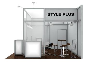 System-Messestand Style Plus